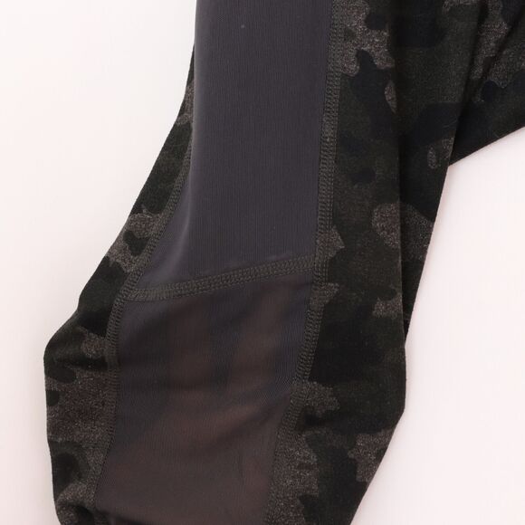 FABLETICS On-The-Go PowerHold® High-Waisted Capri S Charcoal Camo Gray EUC B23 - Picture 6 of 7